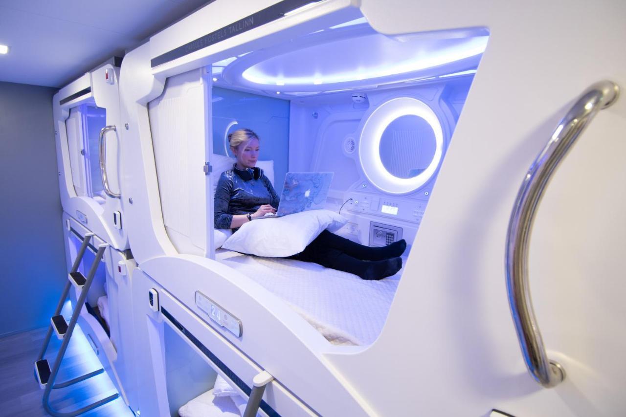 Capsule Hostels Tallin Zewnętrze zdjęcie